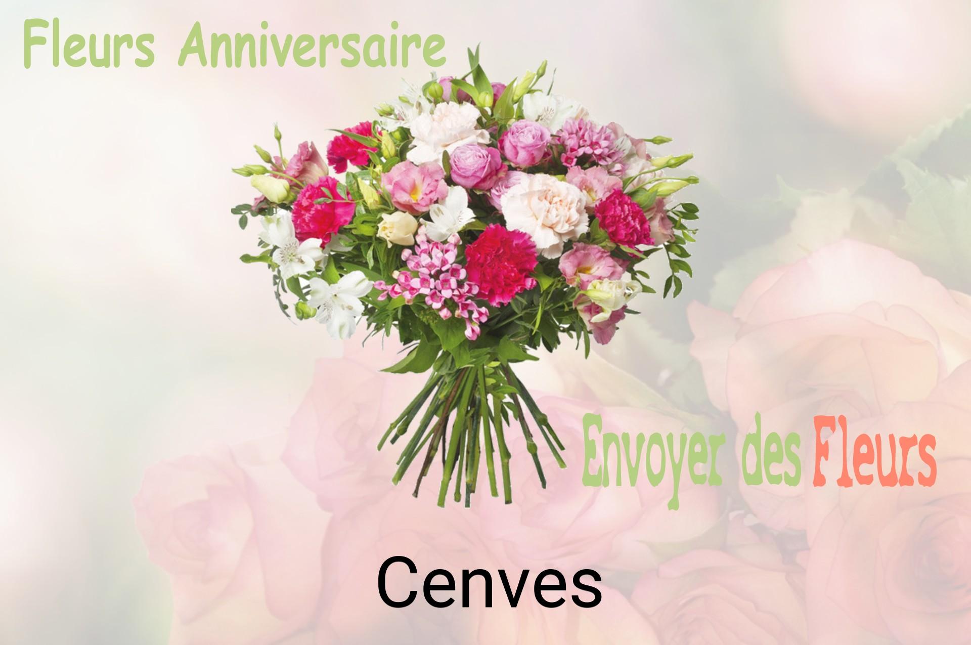 Bouquet de fleurs d’anniversaire livré à Cenves